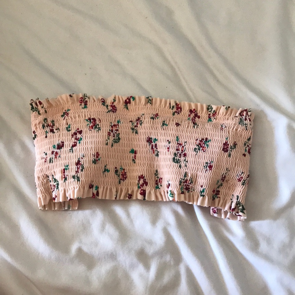 Target strapless bikini top